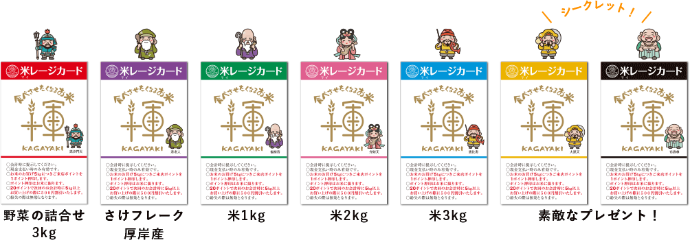 米レージカード